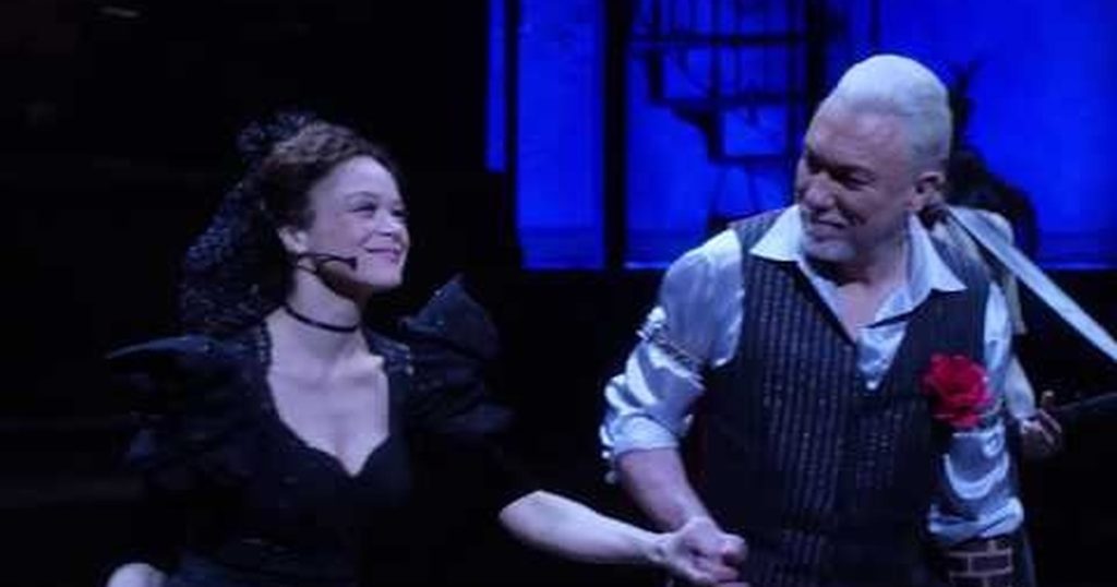 actors perform a musical theater number