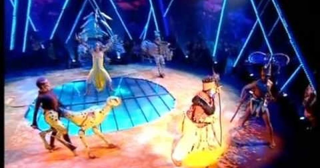 Lion King on Broadway cast singing Circle of Life