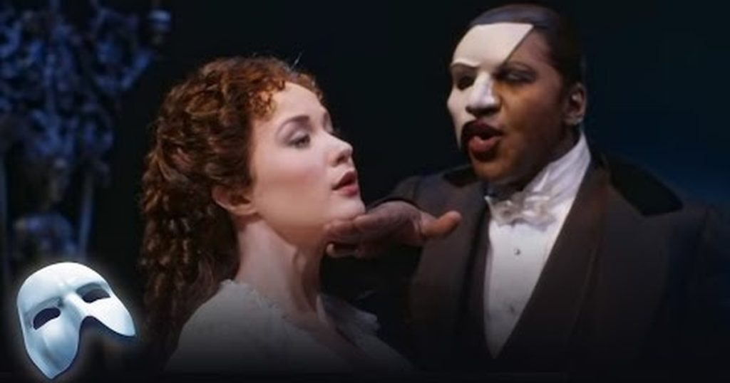 Phantom of the Opera cast singing Music of the Night