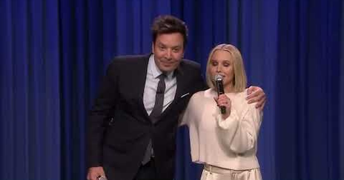 Jimmy Fallon Kristen Bell
