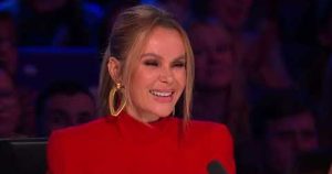 woman smiling